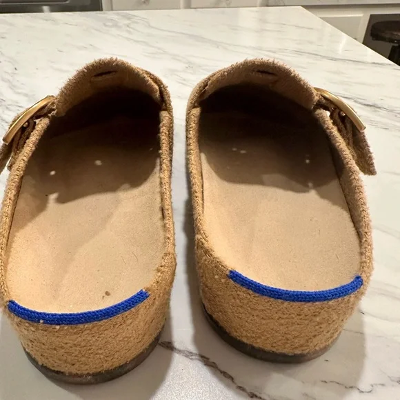 Rothy’s “The Buckle Clog” in Wren Boucle - Picture 2 of 5